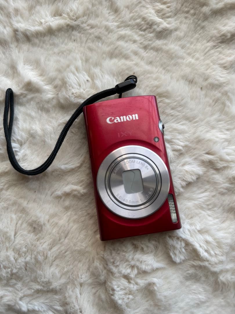 動作確認済 Canon キヤノン IXY200 イクシー PC2333 赤