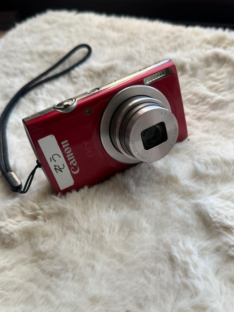 動作確認済 Canon キヤノン IXY200 イクシー PC2333 赤