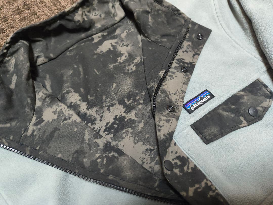 Patagonia パタゴニア リバーシブル スナップT グリセード プルオーバ