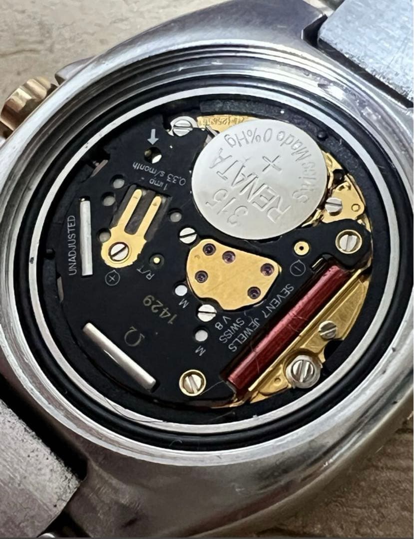 オメガ プロフェッショナル シーマスター200 れでーす　ジャンク　腕時計