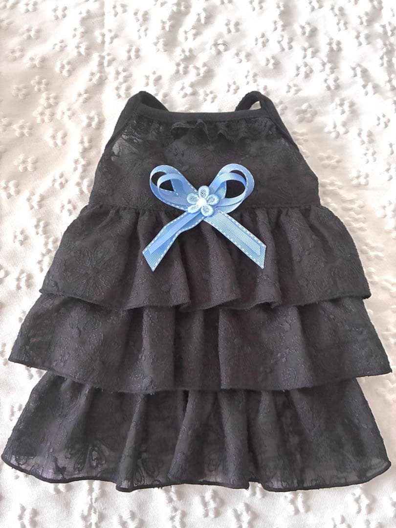 み犬服ハンドメイドワンピース