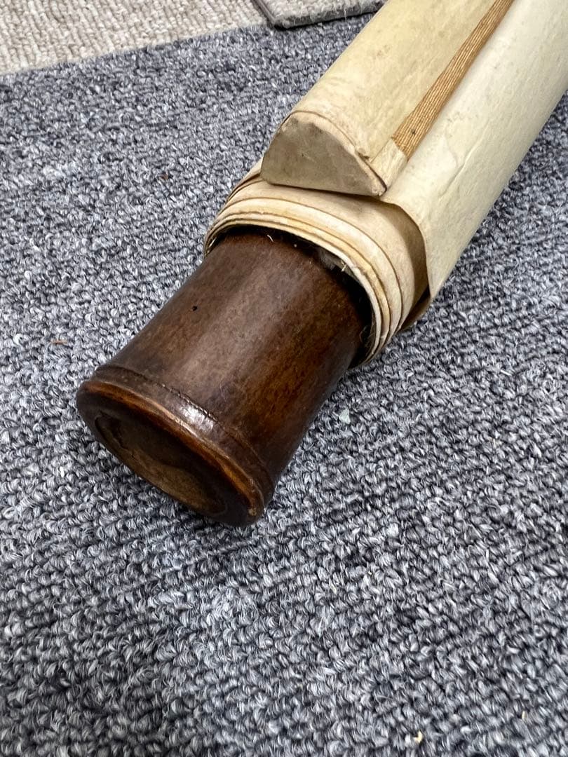 極上/古美術　紙本山水 【朱梅邨識】在銘　書 肉筆保証