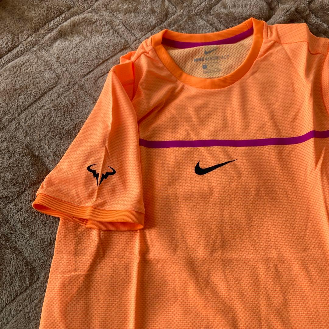 Nike ラファエル・ナダル ゲームシャツ オレンジ
