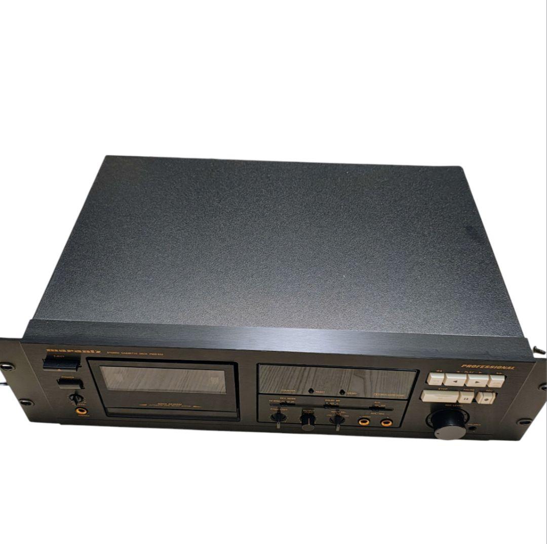 美品 希少 完動品 SKBラックケース付き Marantz 業務用カセットデッキ
