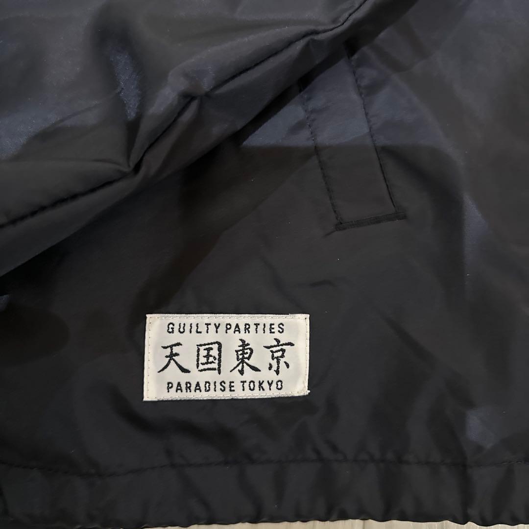 GUILTY PARTIES ブラックナイロンジャケット　wackomaria