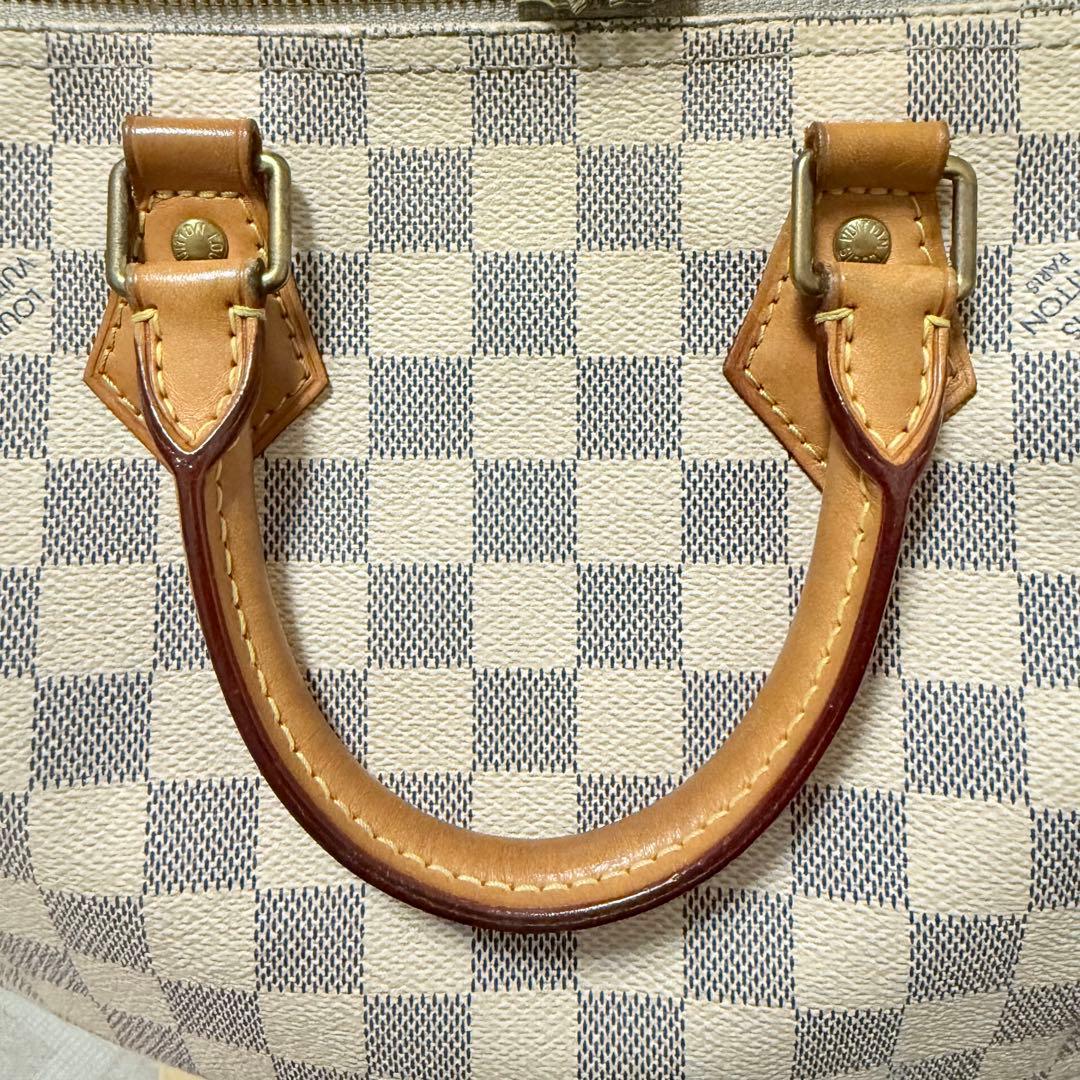 ルイヴィトン ダミエ アズール スピーディ バンドリエール25cm N40608