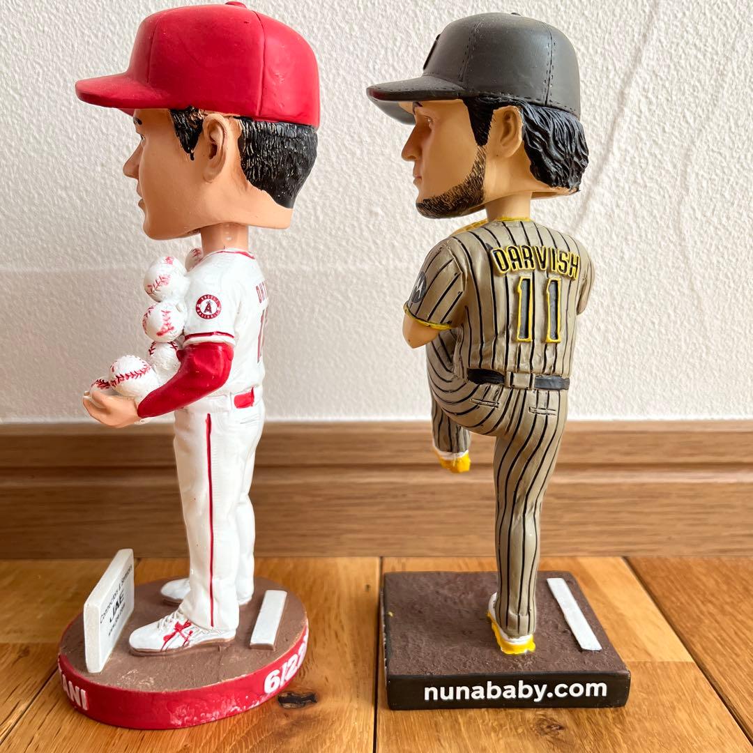 大谷翔平・ダルビッシュ有 ボブルヘッド