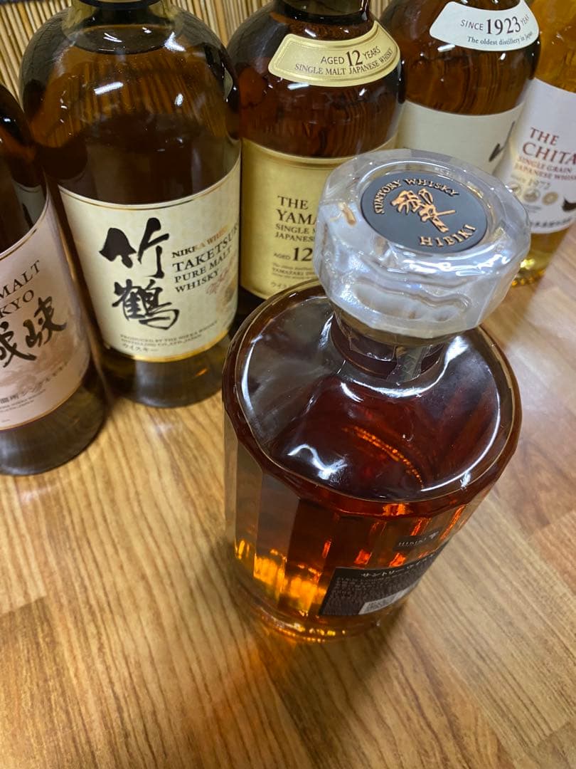 ウィスキーまとめ売り　専用化粧箱入り