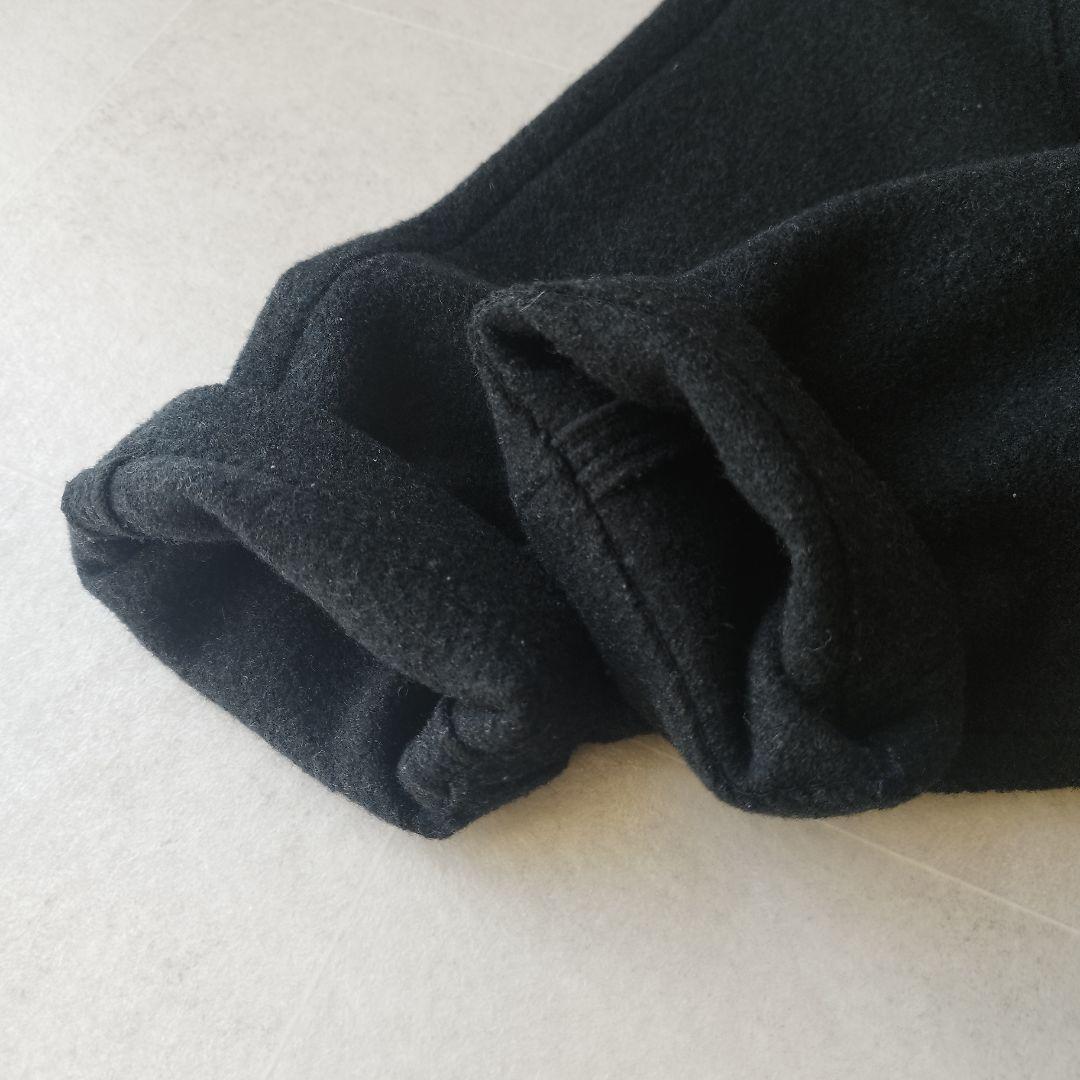 L　evam eva PRESS WOOL COAT コクーンシルエットコート