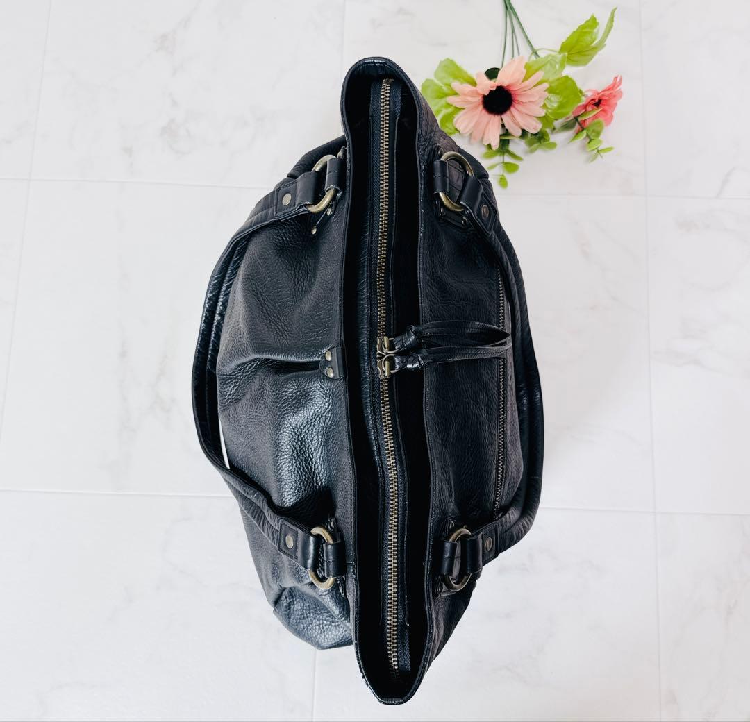 ダコタ　Dakota トートバッグ　A4サイズ収納可能　黒　ビジネスバッグ