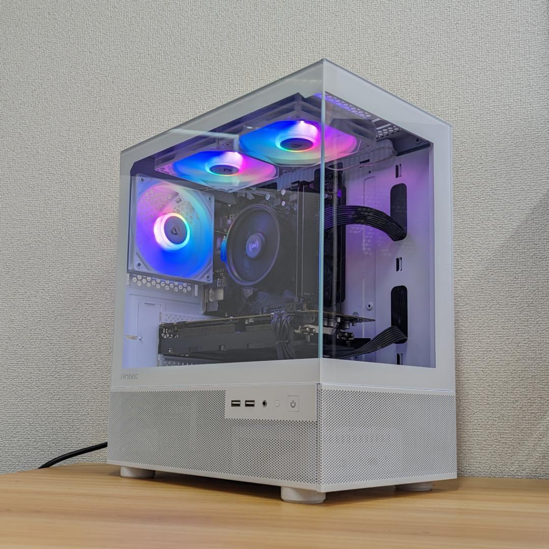 【即納激安ホワイトモデル】RX9060XT搭載ゲーミングPCフルセット✨新品
