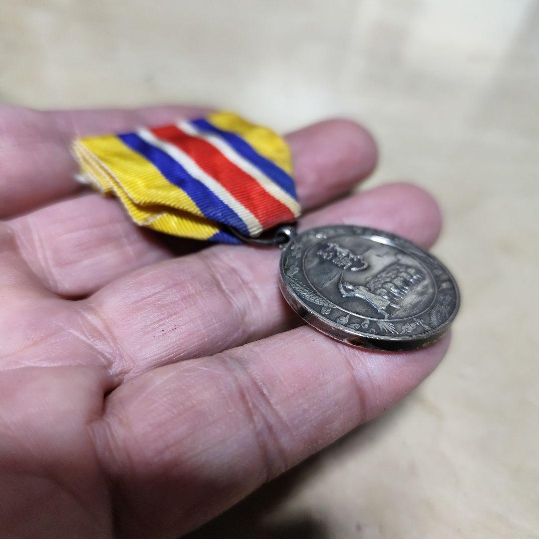 激レア 蒙古 聯合自治政府肇建 功労章 共箱入り 勲章 記章 本物保証