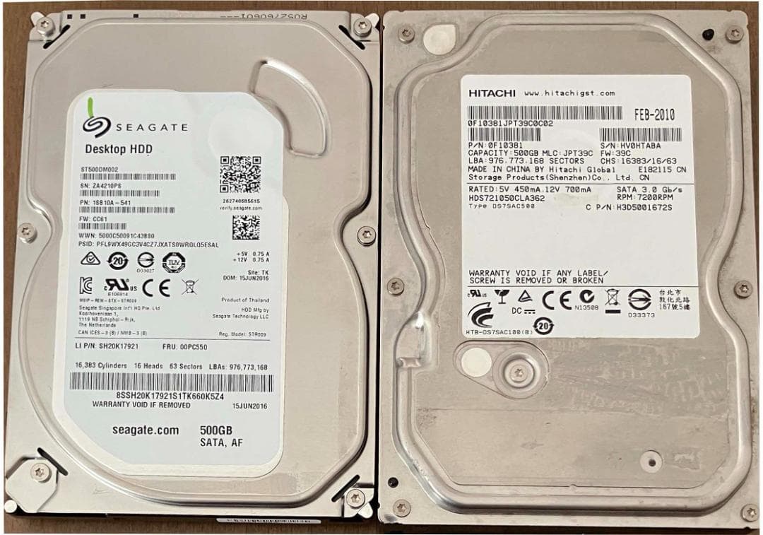 内蔵型SSD HDD&SSD