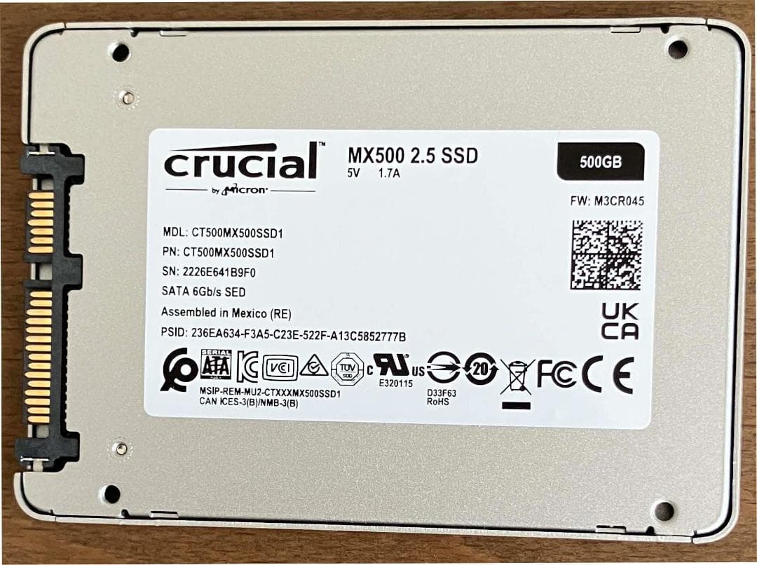 内蔵型SSD HDD&SSD