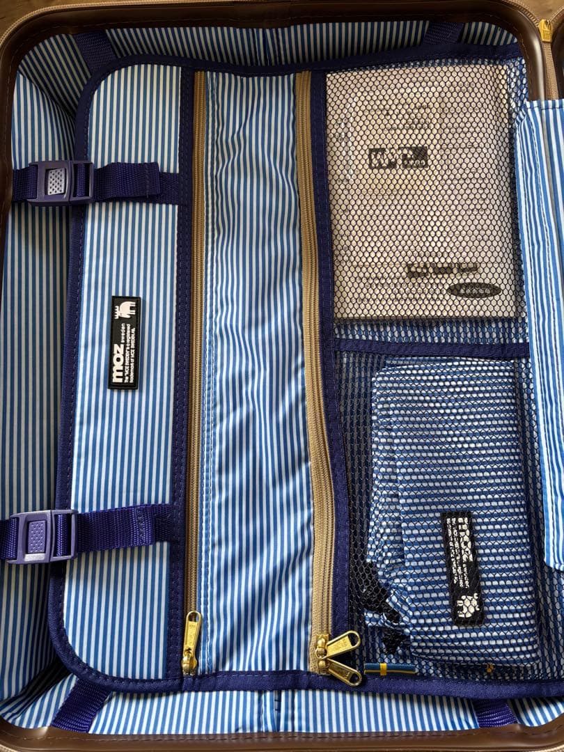 moz ブラウン トラベルバッグ