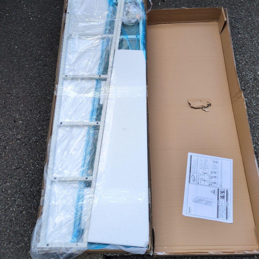 LOWYA アーチ型全身鏡 自立式 収納付 幅40.5 RKLFG_NGL8G1