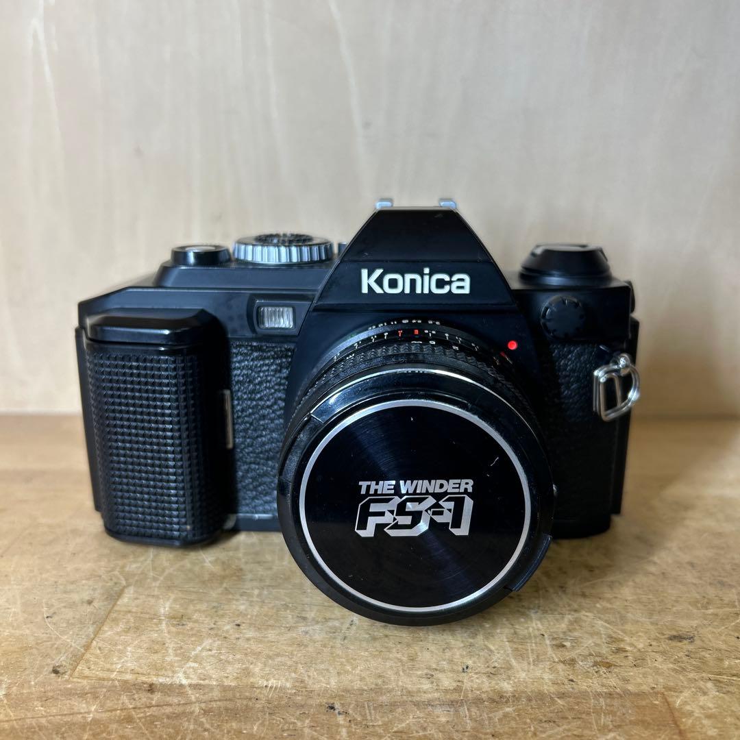 Konica FS-1+銘玉HEXANON AR 28mm f3.5 完動極美品