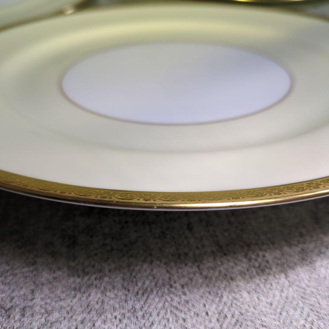 ノリタケ　ミラ　ゴールド　プレート　希少　レア　ハンドペイント