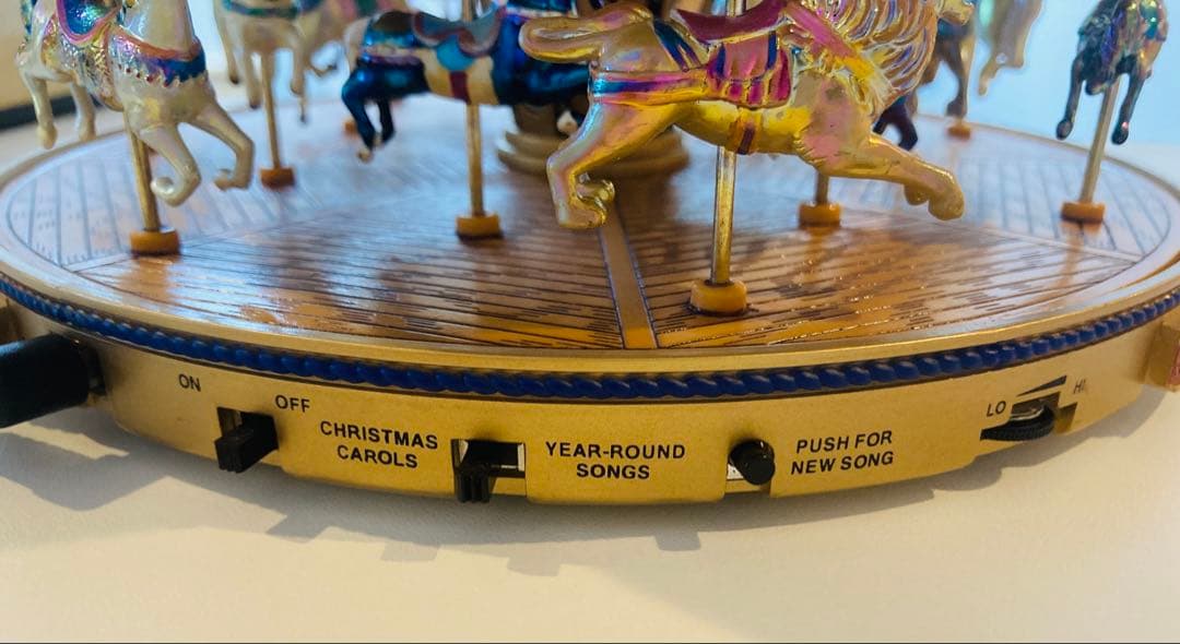 ☆ 美品！Mr.Christmas ミスタークリスマス メリーゴーランド ☆