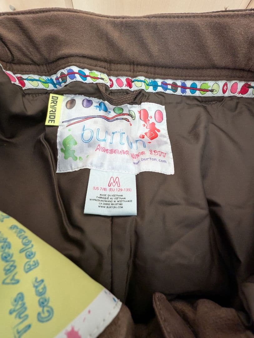 BURTON キッズウェア　上下セット