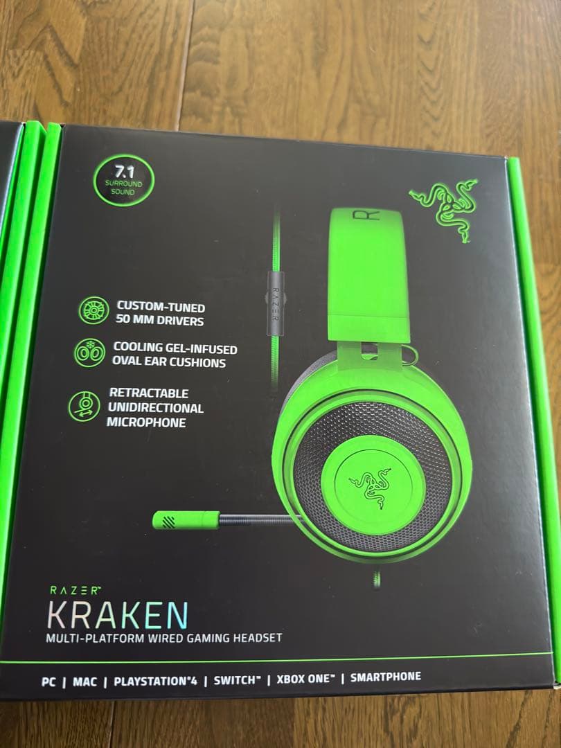 Razer KRAKEN 2個セット　ゲーミングヘッドセット