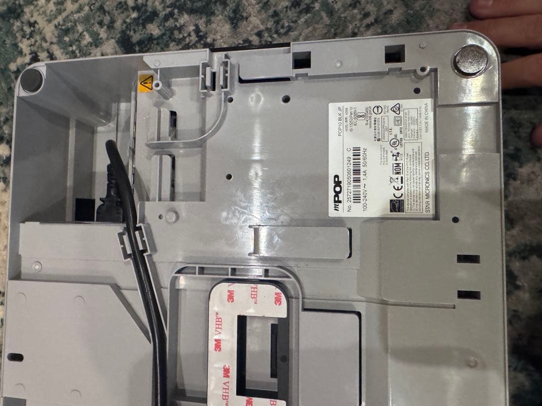 スター精密　mPOP レジスター　ブラック