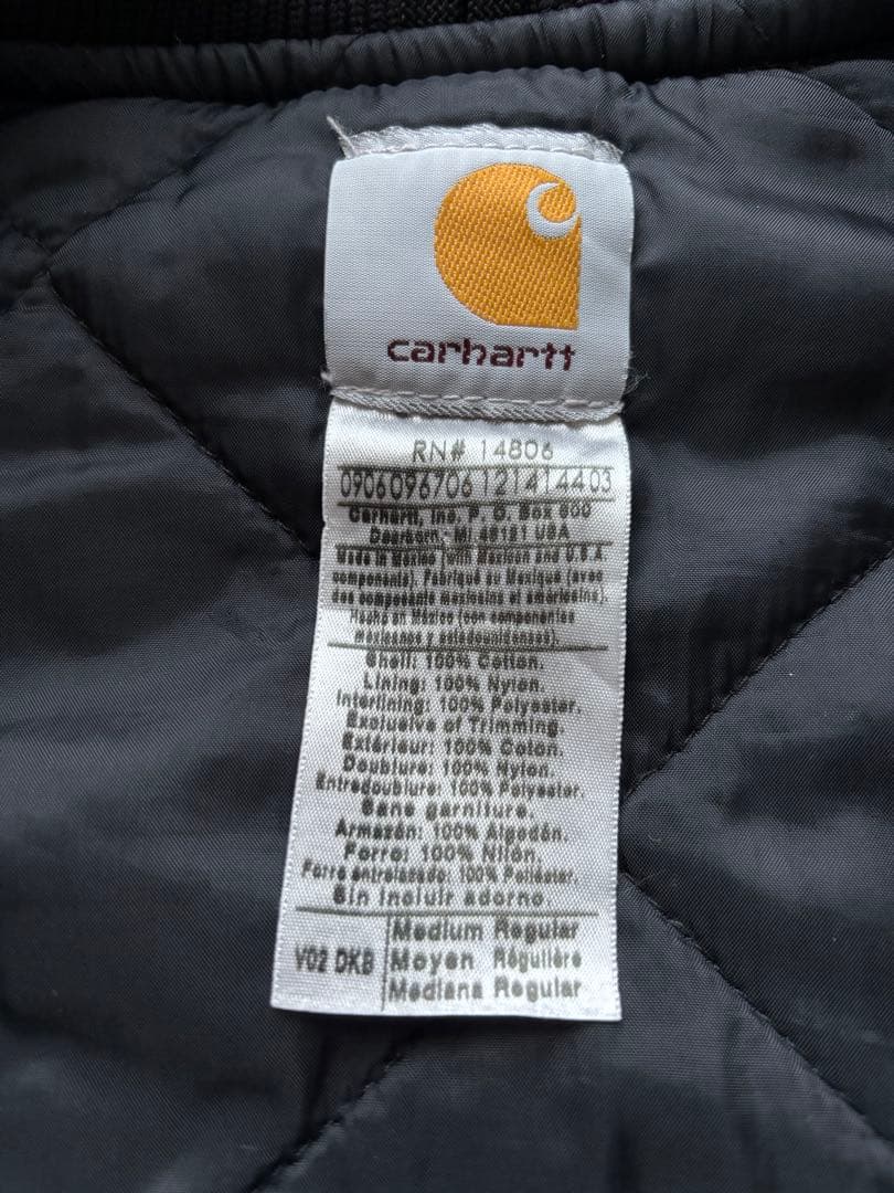 カーハート　ダックベスト　V02 DKB ブラウン　Mサイズ　サイズ感◎