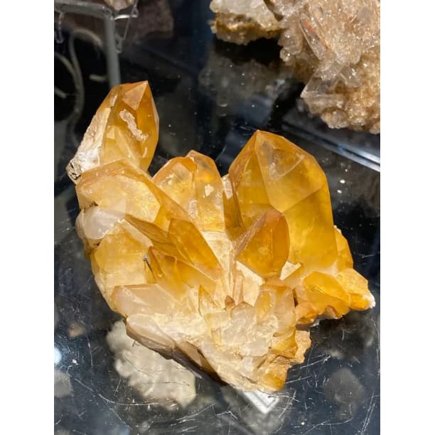 ゴールデンヒーラー クラスター 水晶 癒し 希少 極上 天然石 パワーストーン