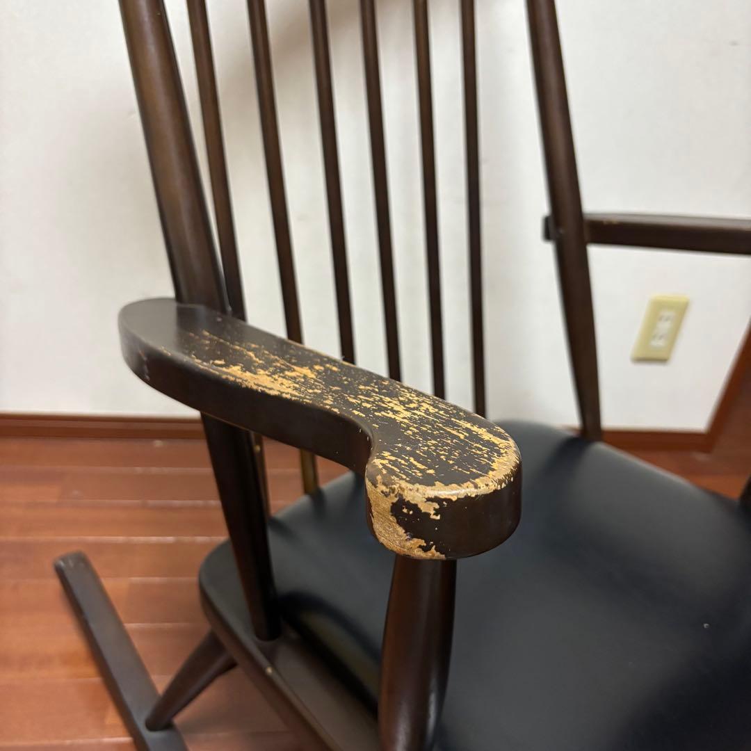 【大幅値引可能】国産 ビンテージ鳥取家具 工業 ロッキン