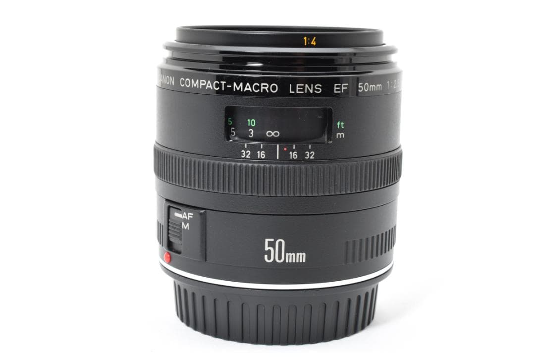 レンズ(単焦点) Canon Compact Macro EF 50mm F/2.5 #7874