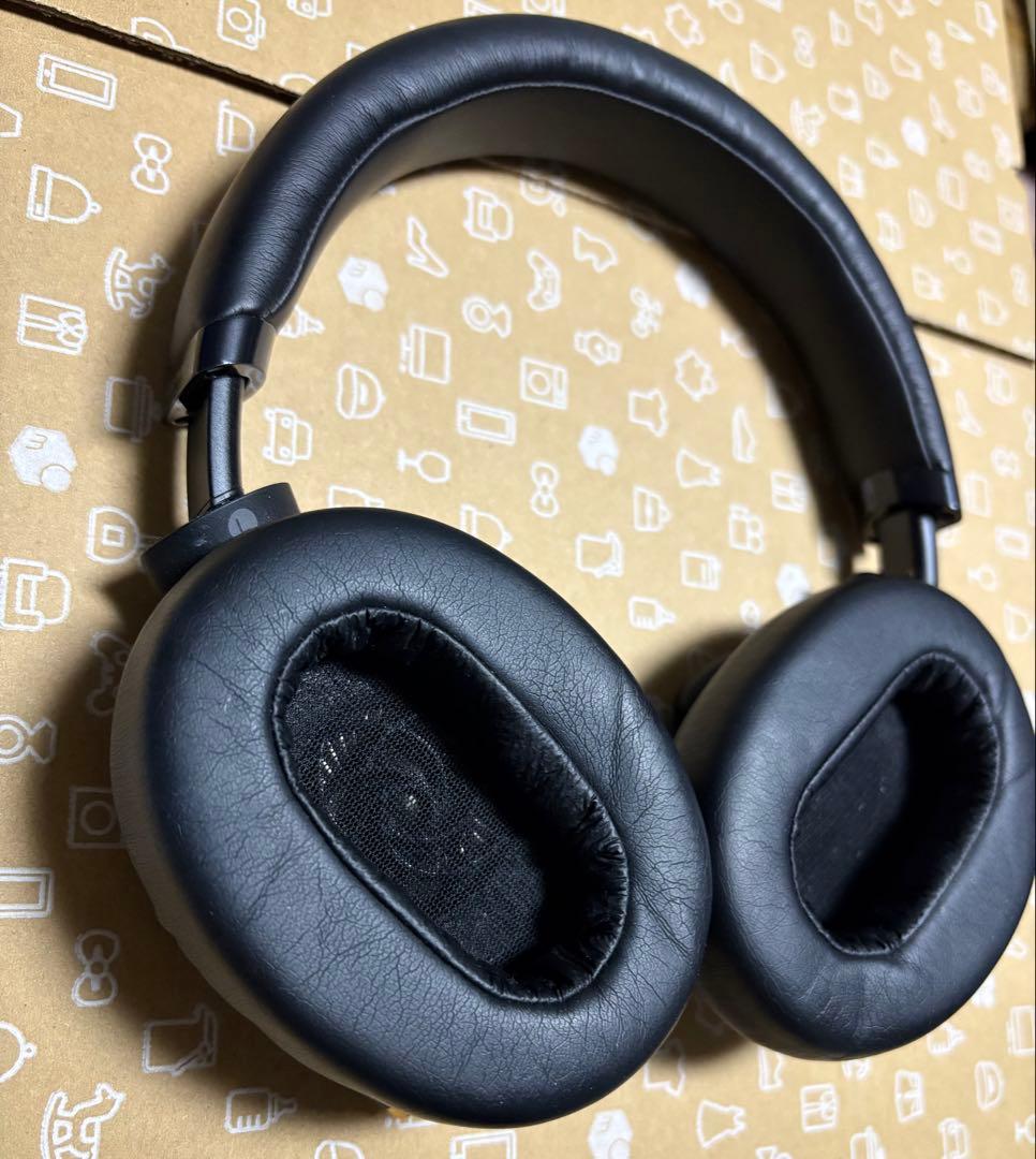 SONY ステレオヘッドホン MDR-1AM2 (B) ブラック 変換ケーブル