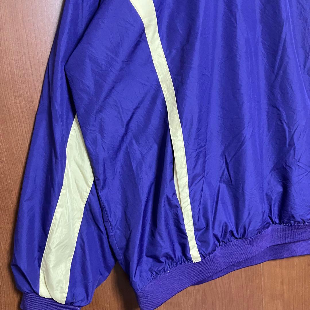 NIKE ナイキ　00s ナイロンプルオーバー　カレッジロゴ　刺繍　3XL