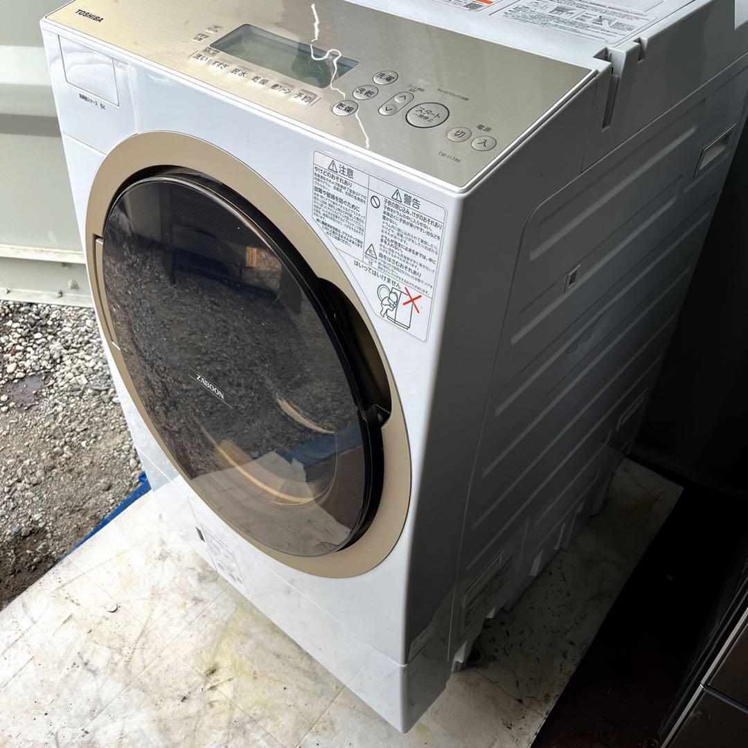 取付無料！東芝ザブーン熱乾燥搭載！ウルトラファインバブル洗浄ドラム式洗濯機！