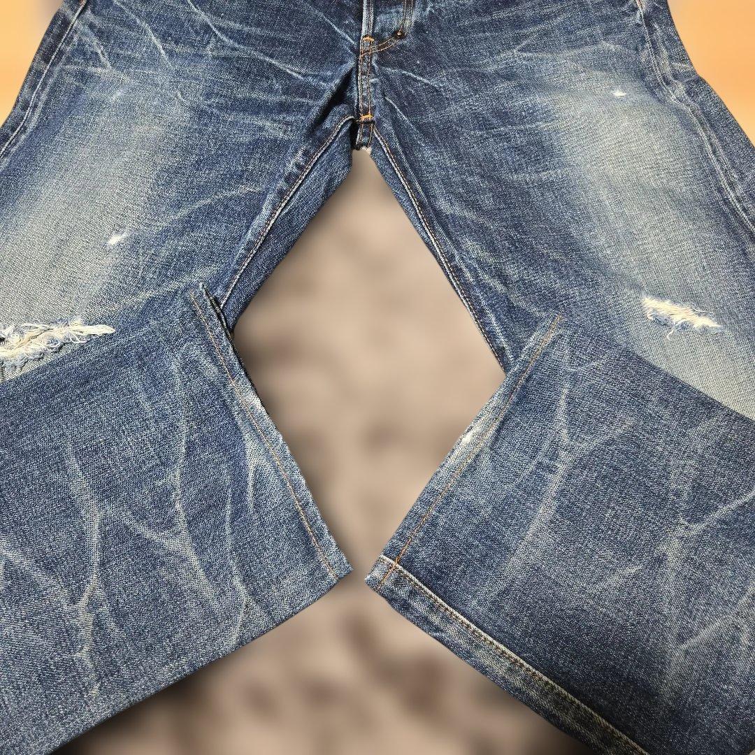 Prps ピーアールピーエス 鬼ヒゲ ハチノス ダメージ加工