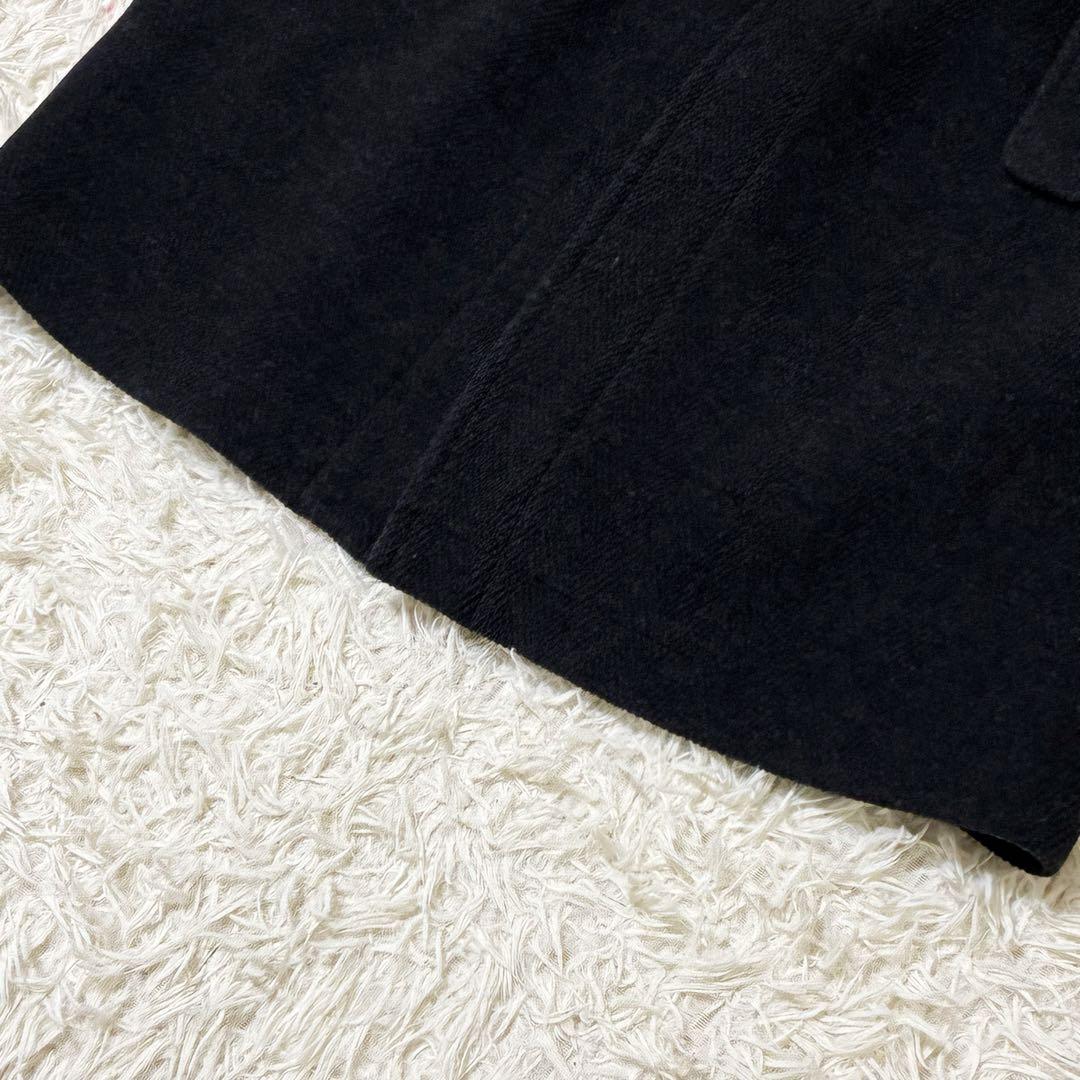 【美品】✨ バーバリー ムーアブルック ヘリンボーン ダッフルコート　L相当