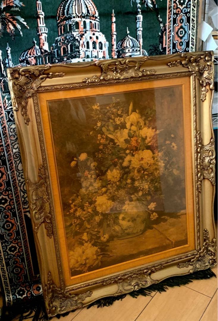 アンティーク　額縁　P10フレーム