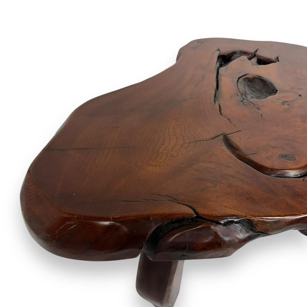 深谷木工　天然木　１枚板　テーブル　ちゃぶ台