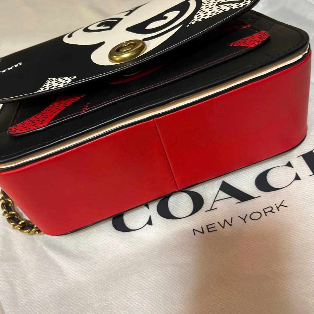COACH コーチ　キースヘリング×ミッキーマウス　コラボショルダーバッグ