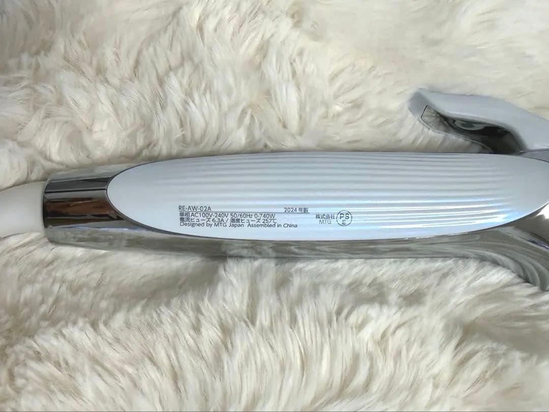 【美品】ReFa 32mmカールヘアアイロン ホワイト　2024年製