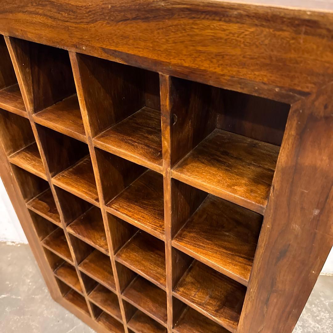 年末年始saleヴィンテージ　木製シェルフ　ディスプレイ