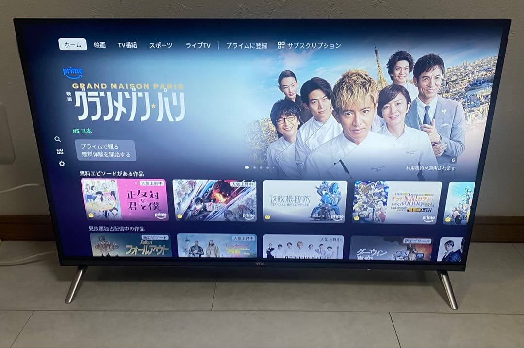 TCL 32V型 液晶テレビ Google TV 32S5402 2023年製