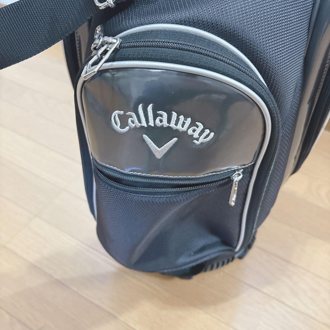K442 美品！Callaway ブラック 軽量 キャディバッグ