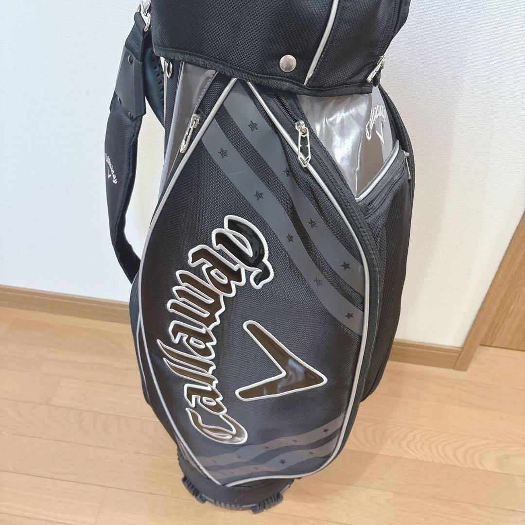 K442 美品！Callaway ブラック 軽量 キャディバッグ