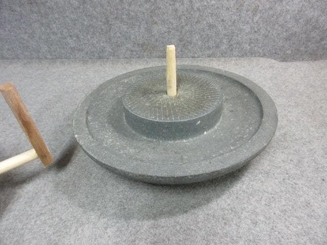 茶道具 石臼 茶臼 [B24358]