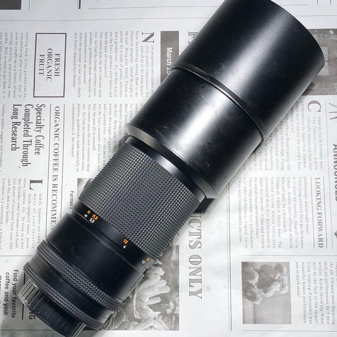 ピンクの猫 さま　CarlZeiss 300mm f4 Y/Cマウント