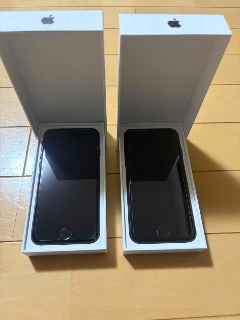 美品 Apple iPhone SE2 第2世代 64GB ブラック 2台セット