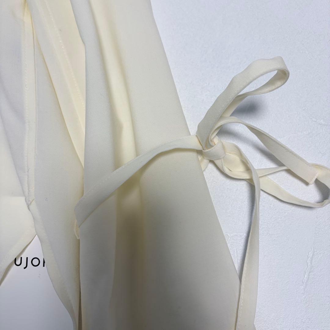 トップス UJOH Bow Tie Shirt Vanilla