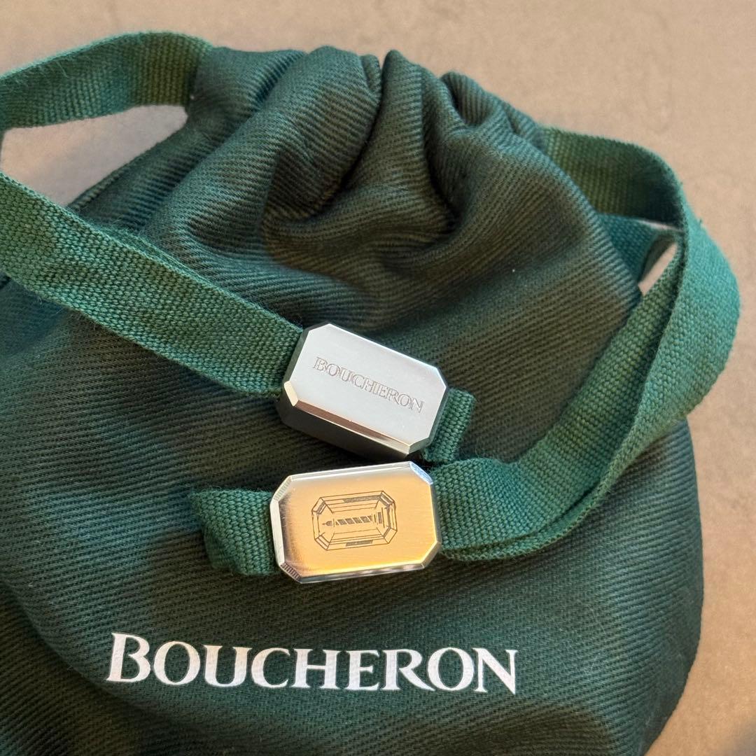 【匿名配送】ブシュロン　ペアリングケース 空箱・巾着セット