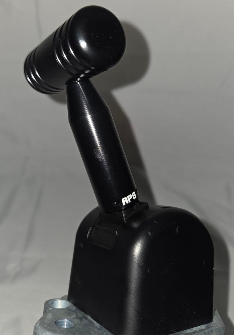 APS製 17プロフィア用 パーキングブレーキレバーキット ブラック 2