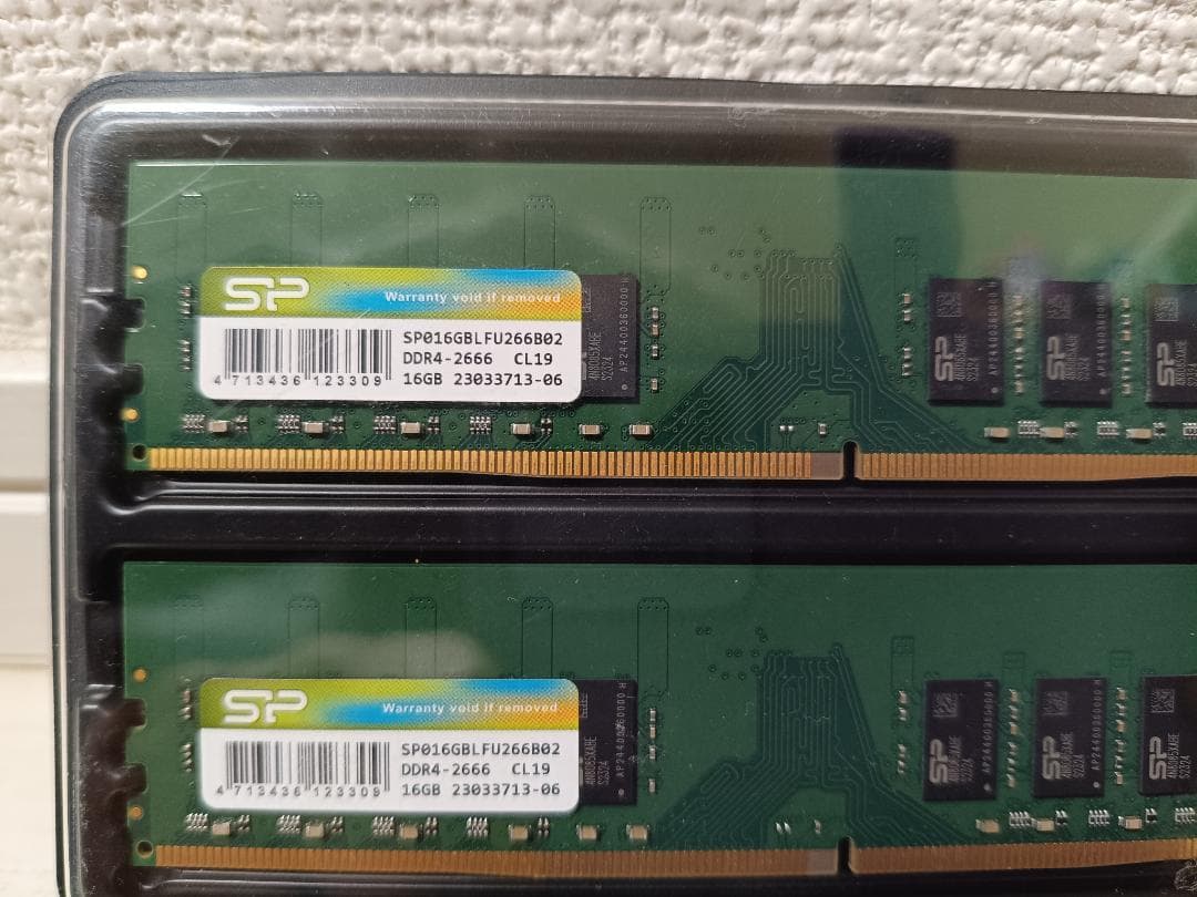 シリコンパワー ddr4 2666 32gb (16gb x 2)